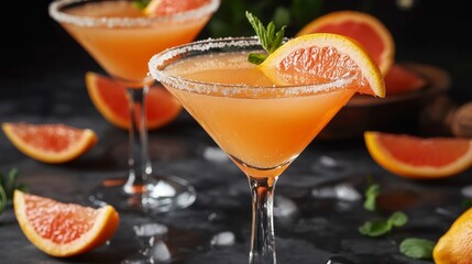 Drinks for the party: alcohol, non-alcoholic, or grapefruit cocktail