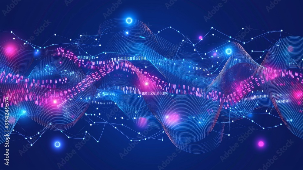 Poster visualizing, analyzing, and querying complex information. neural networks for stocks. data mining. b