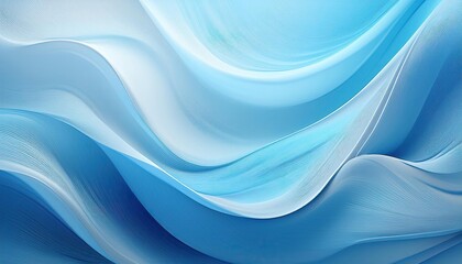 Supple light blue abstract poster banner backdrop with a blue-white pastel gradient background.