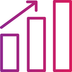 Single isolated icon with outline style icon on white background
