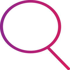 Single isolated icon with outline style icon on white background
