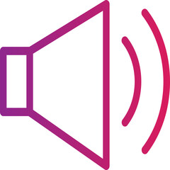 Single isolated icon with outline style icon on white background
