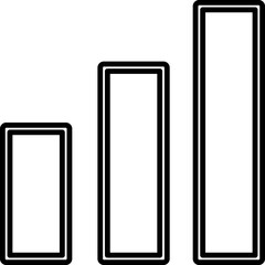 Single isolated icon with outline style icon on white background