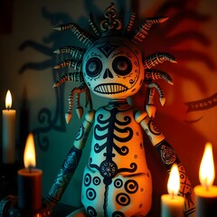 A unique and diverse angle voodoo doll