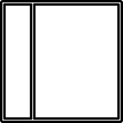 Single isolated icon with outline style icon on white background