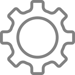 Single isolated icon with outline style icon on white background