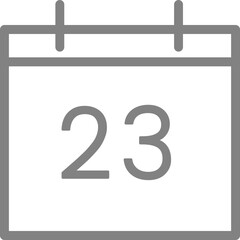 Single isolated icon with outline style icon on white background