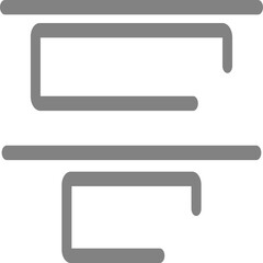 Single isolated icon with outline style icon on white background