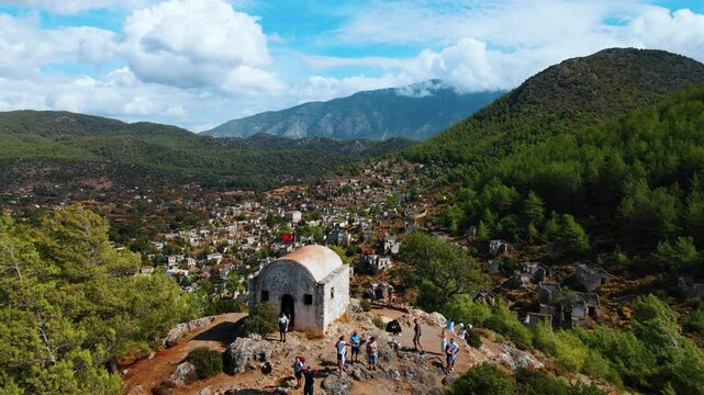 Kayak&ouml;y in Fethiye, Turkey