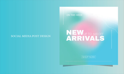 FASHION SOCIAL MEDIA POST DESIGN TEMPLET