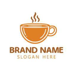 Coffee Shop Logo Vector Pro Vector