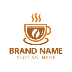 Coffee Shop Logo Vector Pro Vector