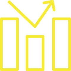 Single isolated icon with outline style icon on white background