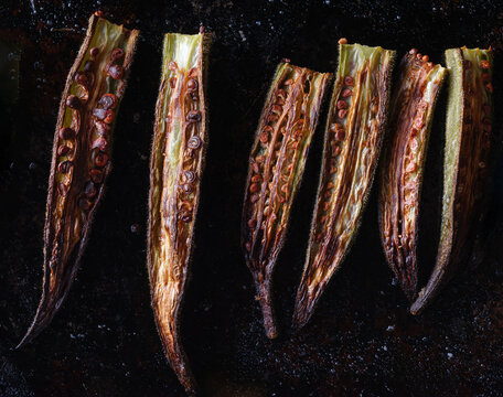Roasted Okra 