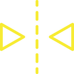 Single isolated icon with outline style icon on white background