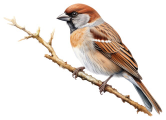 Fototapeta premium PNG Sparrow sparrow bird animal.