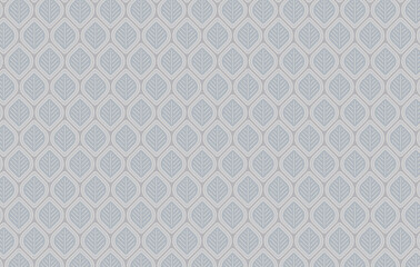 Leaves seamless vector pattern backdrop. Leaf shape pattern wallpaper. Leaf shape elements wrapping paper design. Hand drawn. Simple design for textile, wallpaper, fabric prints or wrapping.
