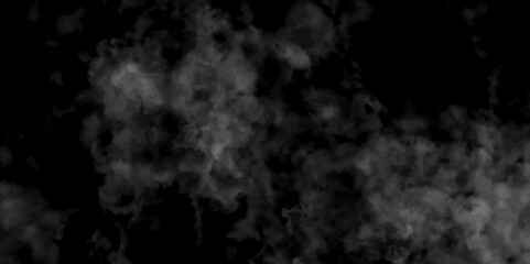 Abstract black fog design with smoke texture overlays. fume overlay design. background with smoke on black and Fog and smoky effect for photos design. Misty fog effect and Isolated black background.	