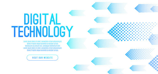 Abstract digital technology hi-tech futuristic blue white background, cyber information communication, innovation future tech data, internet network connection, Ai big data lines dots, circuit vector