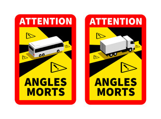 étiquette angles morts