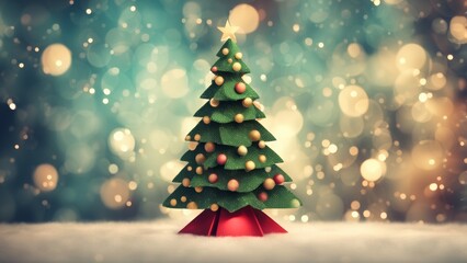 Obraz premium christmas tree and decorations