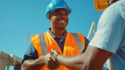 The Construction Worker Handshake