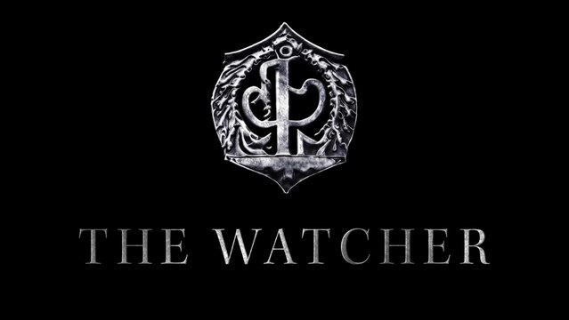 The Watcher Series Logo and Text title Intro