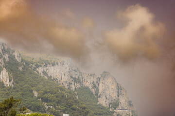 Capri Insel bei Neapel in Italien