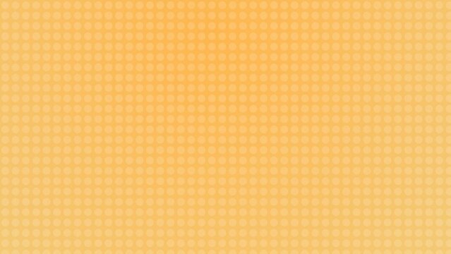 Gradient Dots Cartoon Style Animated Background (Customizable)