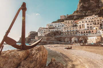 city of atrani, italy amalfi coast
