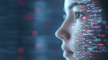 Affective Computing Applications, applications responding to user emotions, set against a user-friendly tech background 3D illustration