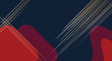 abstract background with lines. Red banner background. abstract red graphic design banner pattern background template