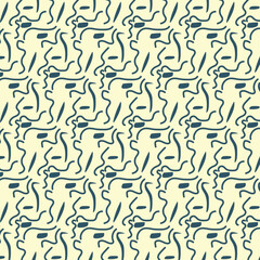 Seamless pattern design. Textile pattern.