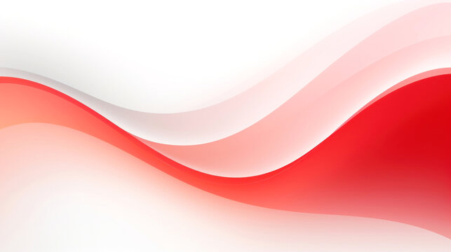 Border Soft wave abstract red graphics art.