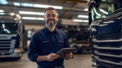 The Mechanic with Tablet