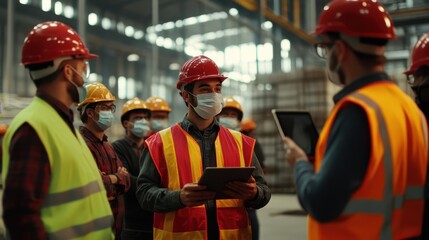 The Team in Safety Gear