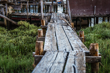 Porto paral&iacute;tico da Carrasqueira