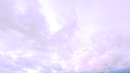 nice huge white clouds in the blue sky backdrop - photo of nature