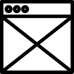 Single isolated icon with outline style icon on white background