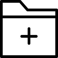 Obraz premium Single isolated icon with outline style icon on white background