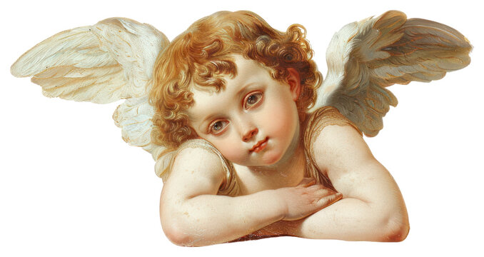 PNG  Cherub illustration classical cherub.