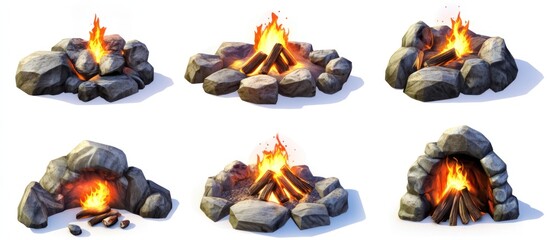 Various Campfire Designs