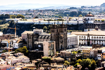 Fototapeta premium view of the The Porto Cathedral, Porto
