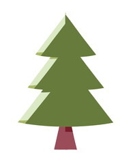 Pine tree icon — Vector
