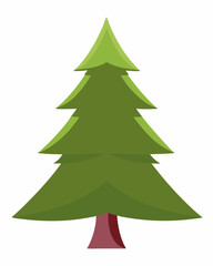 Pine tree icon — Vector
