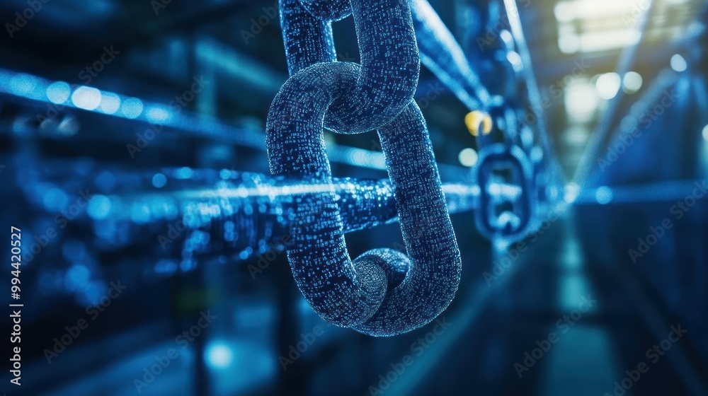Poster Abstract Digital Chain Composed of Binary Code