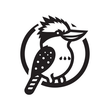 recommend clip art: Download Stunning Kookaburra Silhouette Vectors for Print and Digital