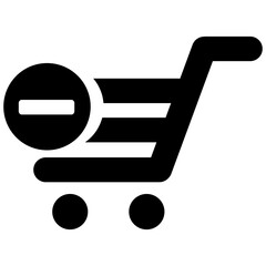 Shopping cart, item removed, png, art, design, illustration.