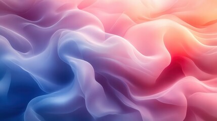 Obraz premium soft pastel colors swirling in an abstract design providing a calming and serene background that can be used as a gentle wallpaper or visual header