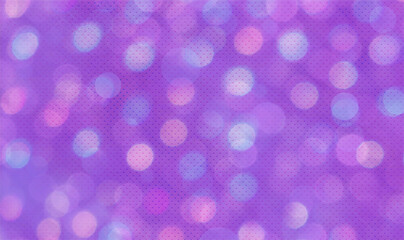 Purple bokeh background banner for Party, ad, event, poster and various design works